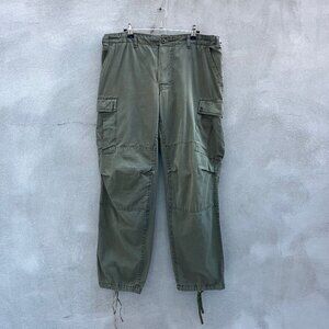 80s Military Rip-Stop Utility Cargo Pants